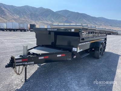 2024 Southland SL716-20K 16 ft T/A Rimorchio Leggero Ribaltabile