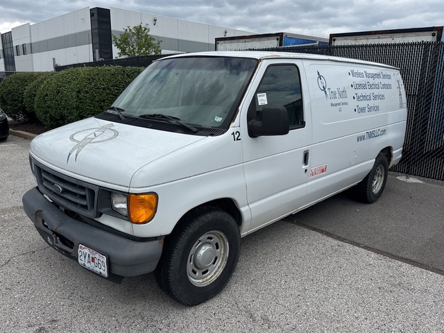 2006 Ford 4x2 Utility Van Truck