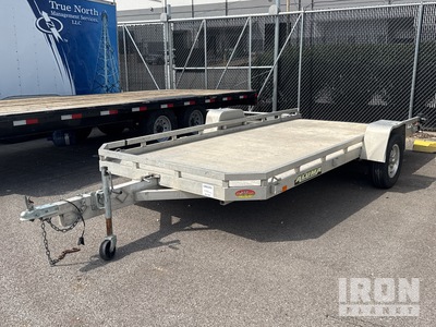 2019 Aluma 7814STILT 15 ft S/A Tilt Deck Trailer