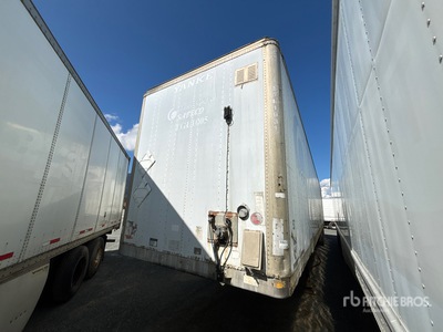 2002 Wabash 53 ft x 102 in T/A Van Trailer