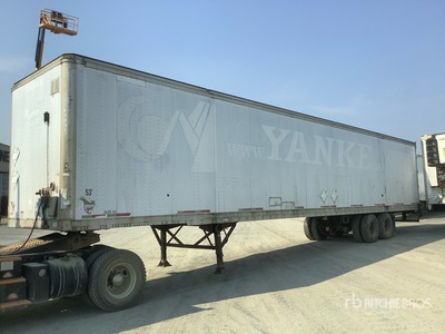 2002 Wabash 53 ft x 102 in T/A Van Trailer