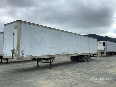 2002 Great Dane 53 ft x 102 in Sliding T/A Van Trailer