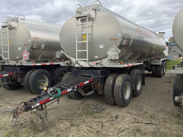 2020 Polar ATB6 7400 gal Quad/A Pup Tanker Trailer
