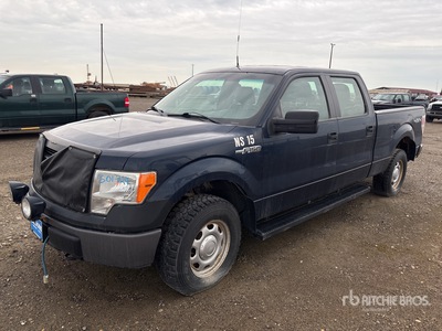 2013 Ford F-150 XL 4x4 Crew Cab Pickup (Inoperable)