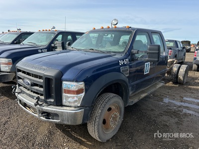 2010 Ford F-550 XL 4x4 Crew Cab Cab and Chassis (Inoperable)