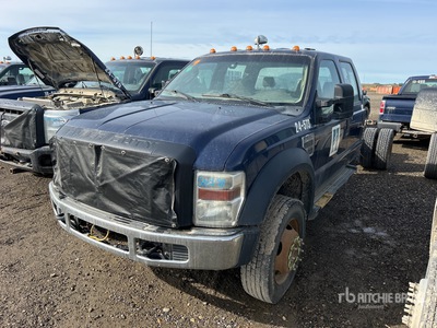 2010 Ford F-550 XL 4x4 Crew Cab Cabina y chasis
