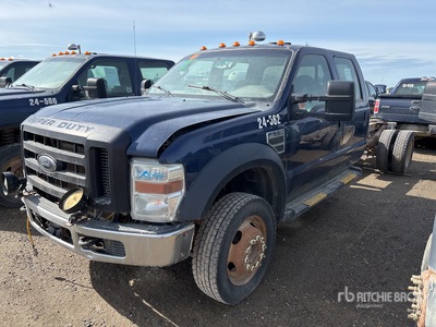 2009 Ford F-550 XL 4x4 Crew Cab Fahrgestell