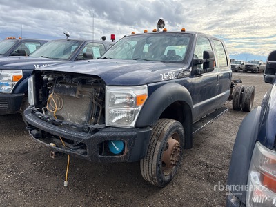 2012 Ford F-550 4x4 Crew Cab Cab and Chassis (Inoperable)