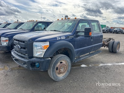 2012 Ford F-550 XL 4x4 Crew Cab Cab and Chassis (Inoperable)