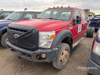 2012 Ford F-550 XL 4x4 Crew Cab Fahrgestell