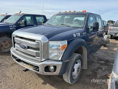 2012 Ford F-550 XL 4x4 Crew Cab Fahrgestell