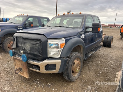 2012 Ford F-550 XL 4x4 Crew Cab Fahrgestell