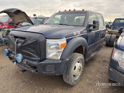 2012 Ford F-550 XL 4x4 Crew Cab Cabina y chasis