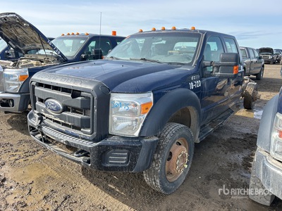 2012 Ford F-550 XL 4x4 Crew Cab Fahrgestell