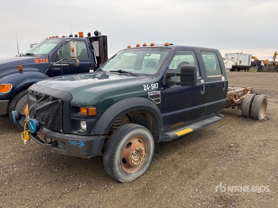 2008 Ford F-550 XL 4x4 Crew Cab Cab & Chassis
