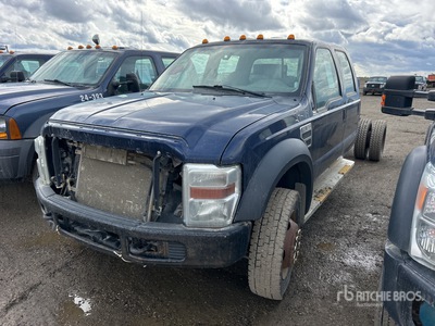 2009 Ford F-550 XL 4x4 Crew Cab Cab and Chassis (Inoperable)