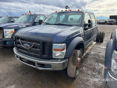 2010 Ford F-550 XL 4x4 Crew Cab Cab and Chassis (Inoperable)