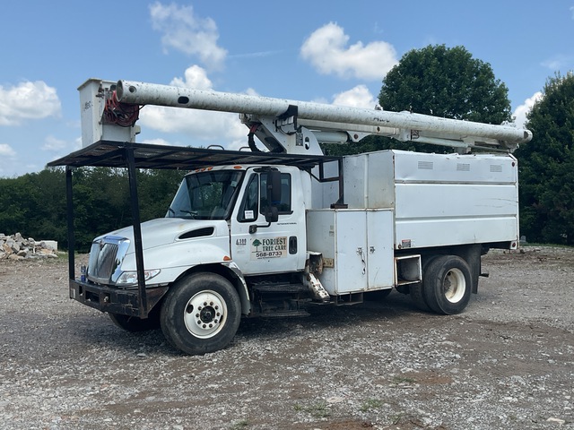 Altec LRV58 58 ft on 2003 International 4300 4x2 Forestry Bucket Truck Altec LRV58 58 ft on 2003 International 4300 4x2 Forestry Bucket Truck