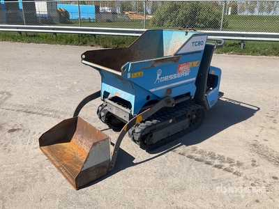 2019 Messersi TC80 Stand-On Self-Loading Crawler Dumper
