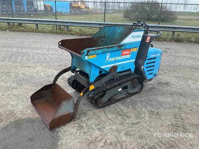 2019 Messersi TC100d Stand-On Self-Loading Mini Crawler Dumper
