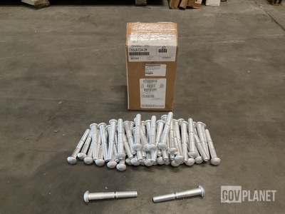 (60) Huck Fasteners C50LR-C24-28 Aluminum Grooved Pin-Rivets