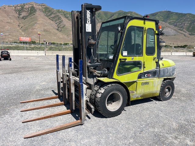 2021 Clark C55SD 7000 lb Pneumatic Tire Forklift