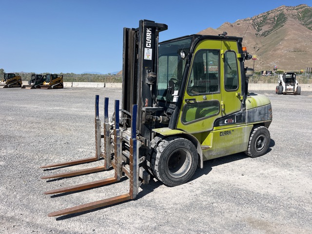 2021 Clark C55SD 7000 lb Pneumatic Tire Forklift
