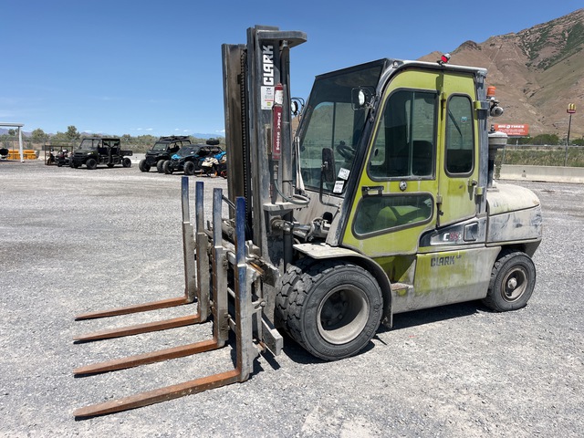 2021 Clark C55SD 7000 lb Pneumatic Tire Forklift