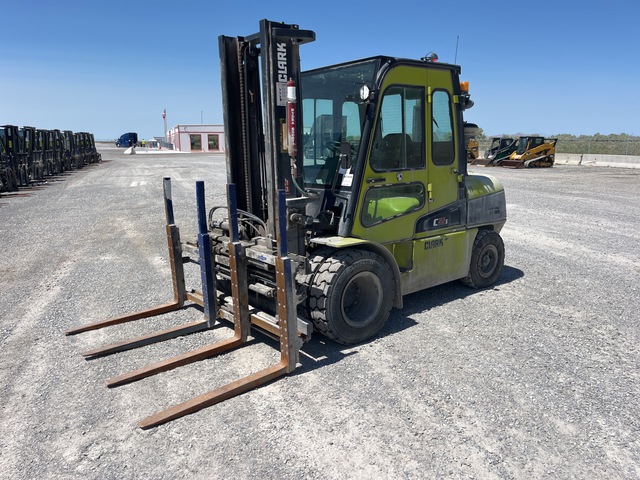 2021 (unverified) Clark C55S 7000 lb Pneumatic Tire Forklift
