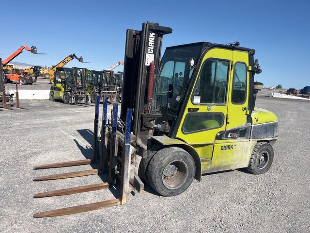 2021 Clark C55SD 7000 lb Pneumatic Tire Forklift