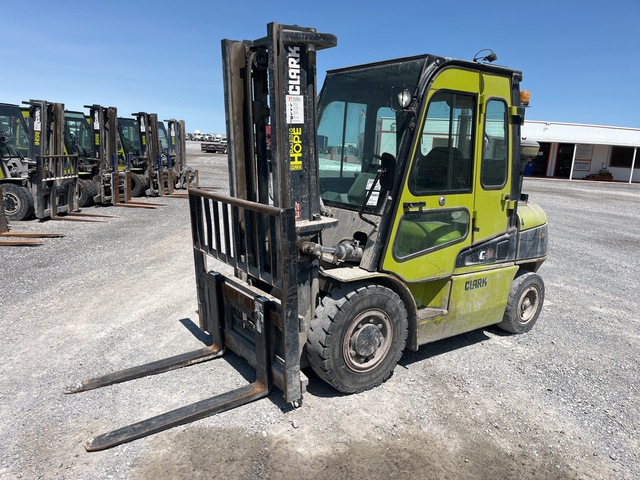 2021 (unverified) Clark C40D 7050 lb Cushion Tire Forklift