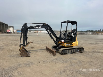 2016 John Deere 35G Mini Excavadora