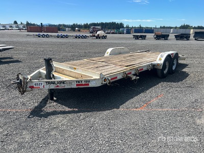 2015 Trail King TKT12U 20 ft T/A Tilt Deck Trailer