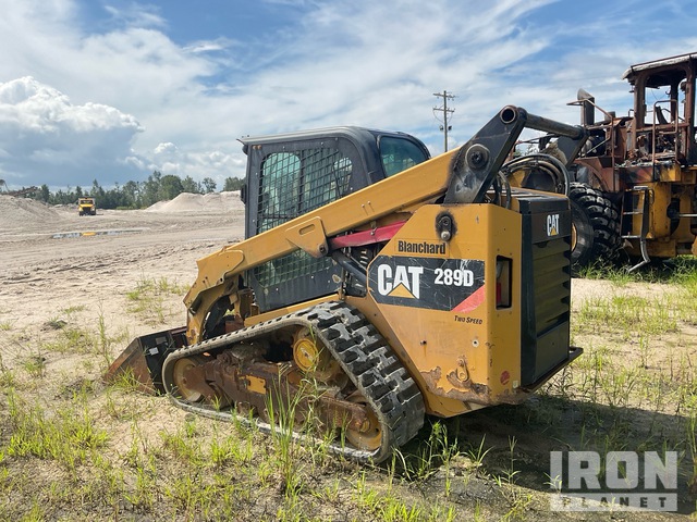 MINI CARGADOR SOBRE RUEDAS 2017 CATERPILLAR 289D