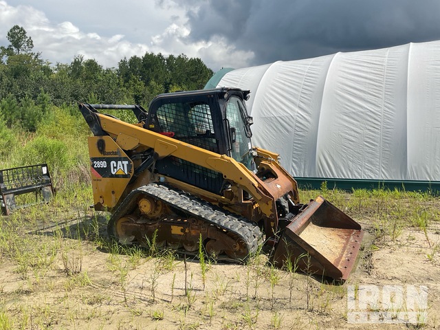 MINI CARGADOR SOBRE RUEDAS 2017 CATERPILLAR 289D
