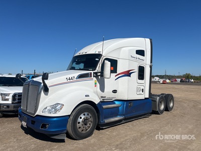2021 Kenworth T680 6x4 Tracteur routier couchette (Inoperable)