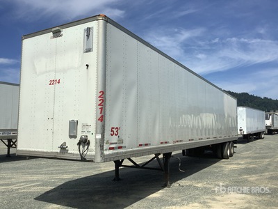2022 Manac 53 ft x 102 in T/A Semi-remorque fourgon