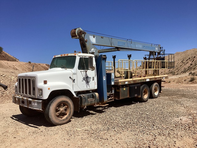 Manitex M1768 Straight Boom on 1978 International F2574 6x4 Boom Truck