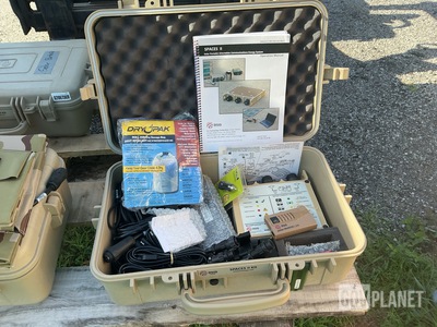(4) Iris Technology Spaces II Solar Portable Communications Energy Systems
