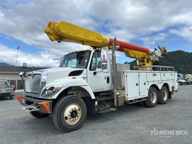 Altec AM855 55 ft on 2008 International 7500 Workstar 4x2 Bucket Truck ...