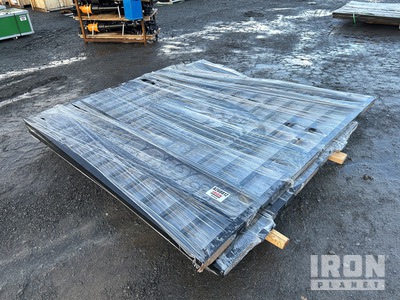 Quantity of (2) 2025 Suihe NG-14D-1 2150 mm x 2300 mm Steel Bi-Parting Driveway Gate (Unused)