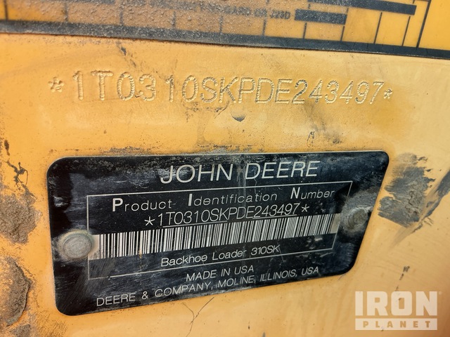 RETROEXCAVADORA 2013 JOHN DEERE 310SK