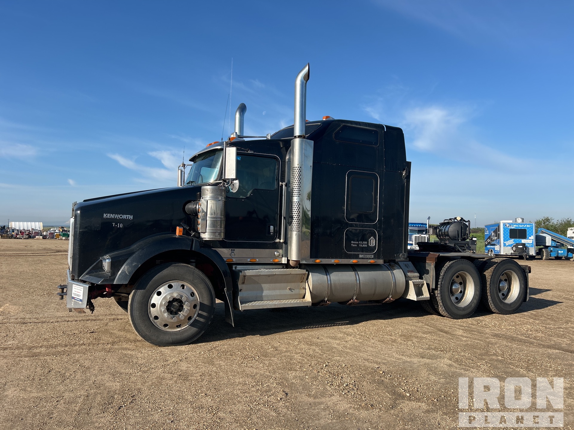 2008 Kenworth T800 T/A Sleeper Truck Tractor