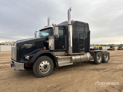 2008 Kenworth T800 6x4 تراكتور شاحنة كابينة النوم (ثنائية المحور)