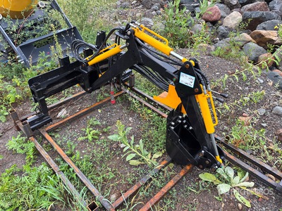 GIYI GY-MBD85 8.5 in Mini Skid Steer Backhoe (Unused)