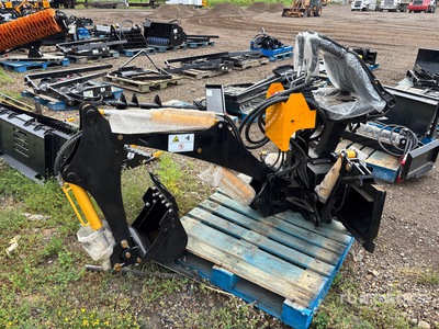 GIYI GY-BD98 12 in Skid Steer Backhoe (Unused)