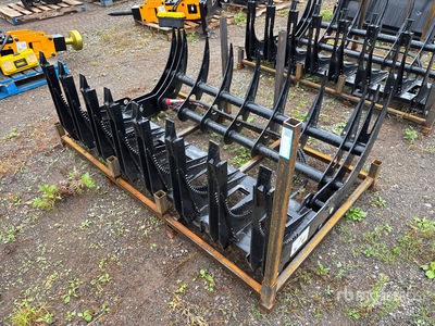 2025 GIYI GY-CLG72C 72 in Skid Steer Grapple (Unused)