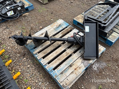 GIYI 12 in Mini Skid Steer Auger (Unused)