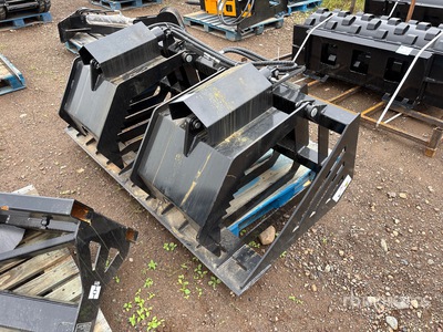 2025 GIYI GY-HWG72C 72 in Skeleton スキッドステア用グラップルバケット (Unused)