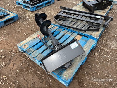 2025 GIYI 12 in Mini Skid Steer Auger (Unused)